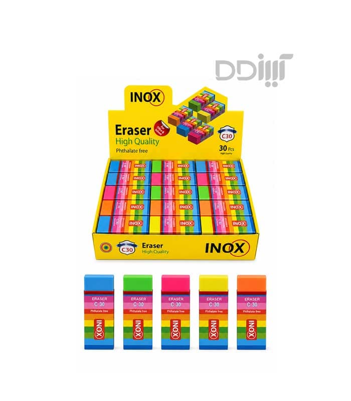 پاکن 30 عددی رنگی Inox C30 پاکن 30 عددی رنگی Inox C30
